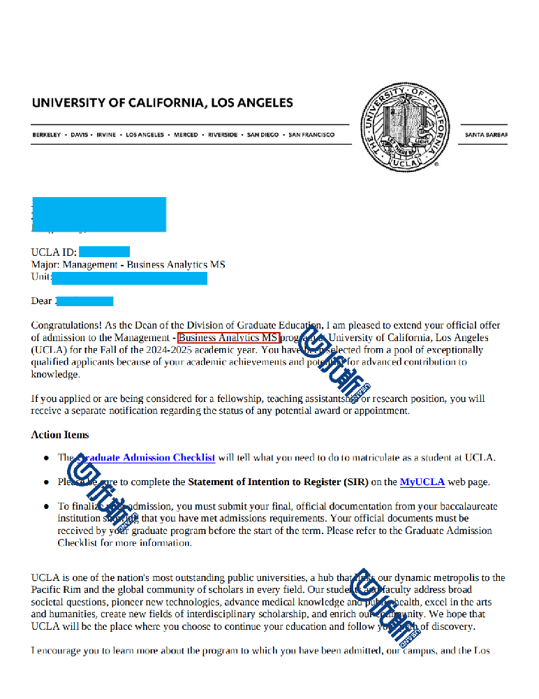 揭秘UCLA和杜克商业分析青睐的学生